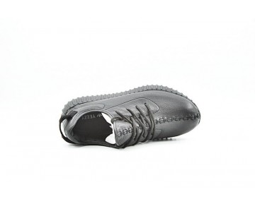 Adidas Yeezy Boost 350 Leather Sneakers Aq2659 Schwarz Herren Schuhe